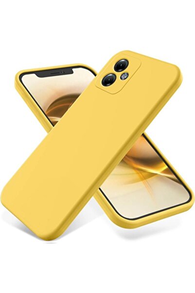 sscase Pure Color Θήκη Σιλικόνης Yellow (Motorola Moto G14)