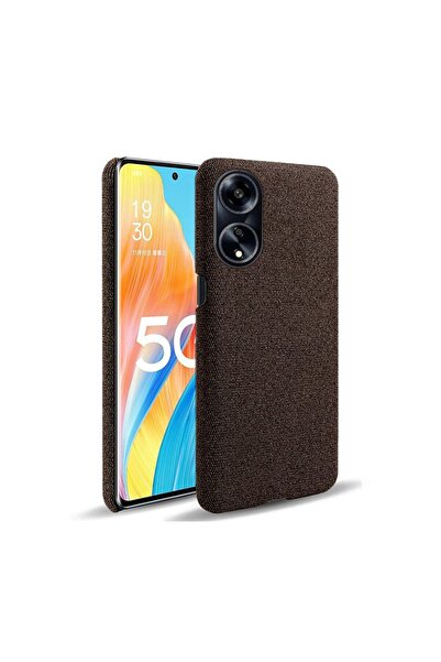 sscase Felt Cloth Σκληρή Θήκη Brown (Oppo A98)