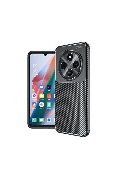 sscase Carbon Fiber Θήκη Σιλικόνης Black (Xiaomi Redmi 14C 4G/Poco C75 4G)
