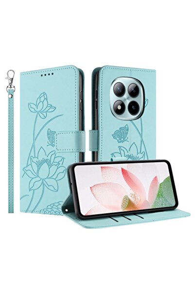sscase Lotus Θήκη Πορτοφόλι Mint Green (Xiaomi Redmi Note 15 Pro 4G)