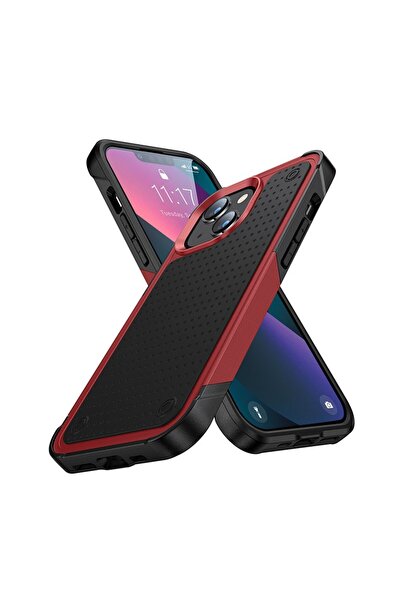 sscase Dotting Σκληρή Θήκη Σιλικόνης Red/Black (Apple iPhone 13)