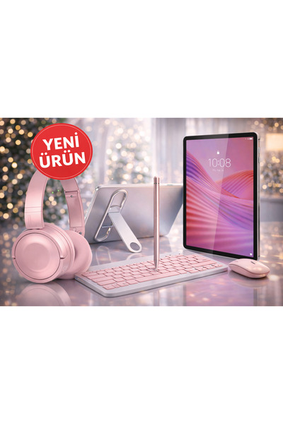 LENOVO Tab 4GB/64 GB 10.1"İNCH TABLET+ŞEFFAF KILIF+KLAVYE VE MOUSE+KALEM+KULA...
