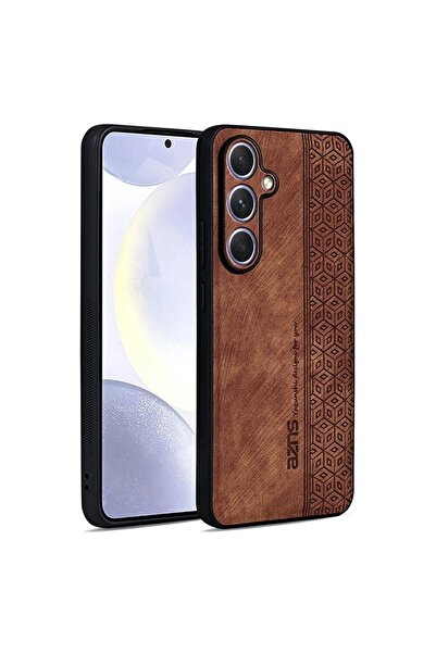 sscase AZNS 3D Embossed Σκληρή Θήκη Brown (Samsung Galaxy A56 5G)
