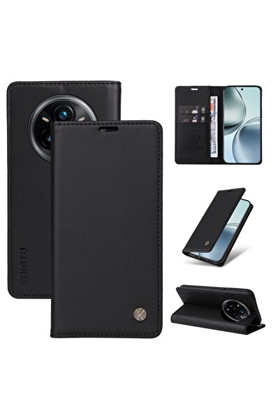 sscase YIKATU YK-001 Θήκη Βιβλίο Black (Realme 14 Pro Plus 5G)