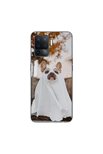 OEM Husa compatibila cu Oppo Reno5 Lite Silicon Gel Tpu Model Halloween Catel...