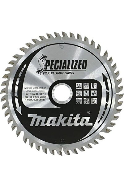 Makita Disc de fierДѓstrДѓu pentru lemn 165x20 mm, 48 dinИ›i B-33015