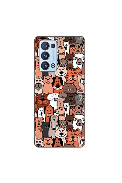 OEM Husa compatibila cu Oppo Reno6 Pro 5G Silicon Gel Tpu Model Caini si Pisi...