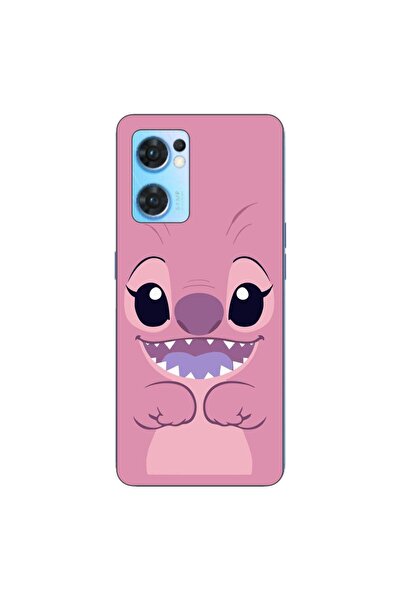 OEM Husa compatibila cu Oppo Reno7 5G Silicon Gel Tpu Model Stitch Angel Happy