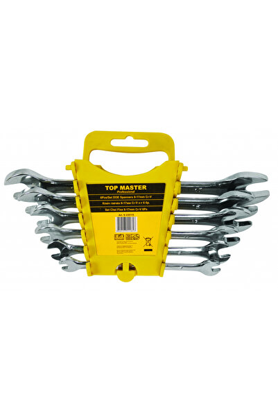Top Master Pro Cheie fixa 6-17mm set 6pcs CR-V TMP