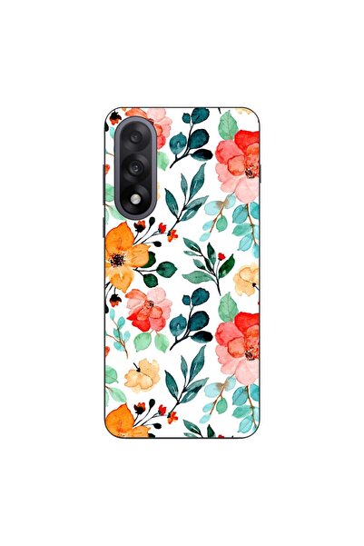 OEM Husa compatibila cu OnePlus Nord 5 Silicon Gel Tpu Model Painted Flowers