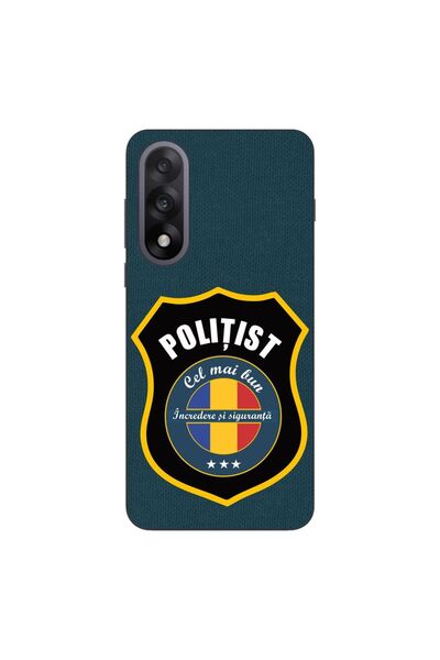 OEM Husa compatibila cu OnePlus Nord 5 Silicon Gel Tpu Model Politist