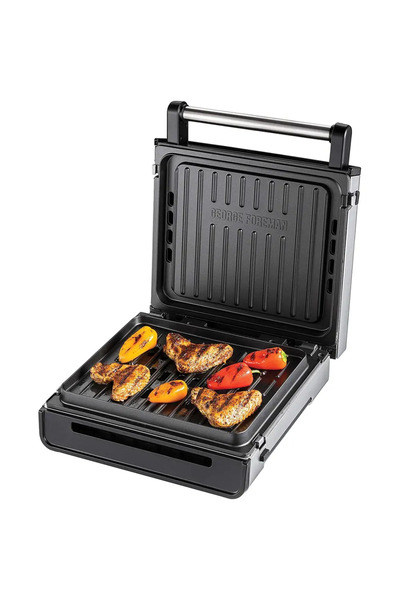 George Foreman Ηλεκτρική Ψησταριά Χωρίς Καπνό 28000-56, Τεχνολογία Χωρίς Καπν...