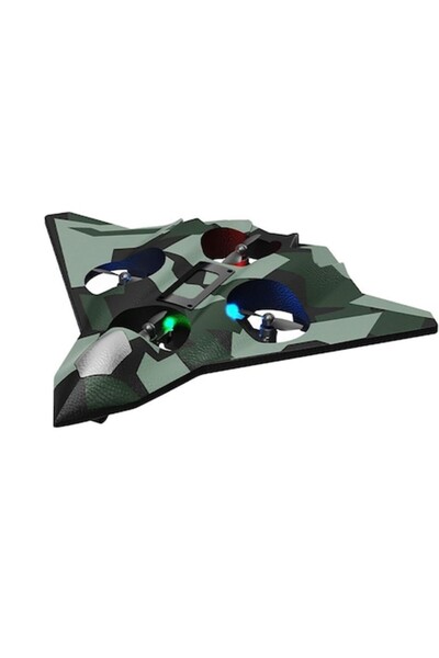 DAMUR Τηλεκατευθυνόμενο Μαχητικό Αεροπλάνο Drone, Αφρός EVA, USB, 2.4 GHz, 36...