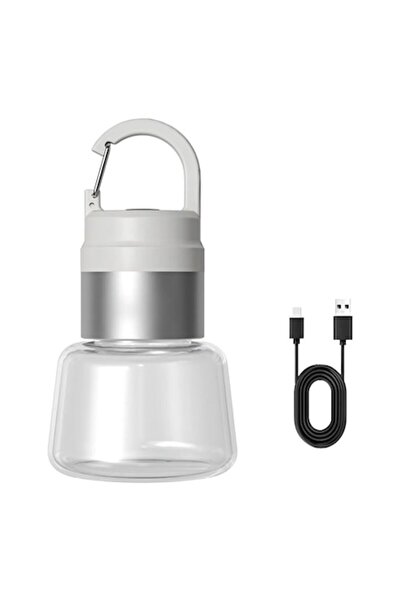 DAMUR Lampă portabilă, Călătorii/Camping, Încărcare USB, IPX5, LED RGB, ABS, ...