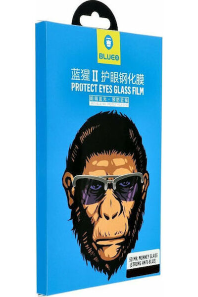 OEM Mr. Monkey Privacy 5D Πλήρους Κάλυψης Σκληρυμένο Γυαλί (iPhone 12 / 12 Pro)