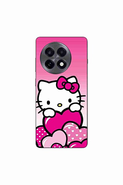 OEM Husa compatibila cu OnePlus 13R Silicon Gel Tpu Model Hello Kitty Pink He...