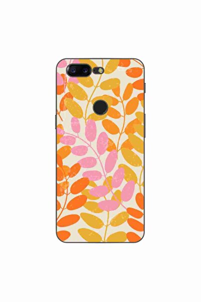 OEM Husa compatibila cu OnePlus 5T Silicon Gel Tpu Model Summer Leaves