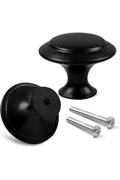 The Bros Square Cabinet Knob - Chrome Pull Handle (31mm / 1.2 Inch), 10-Pack ...