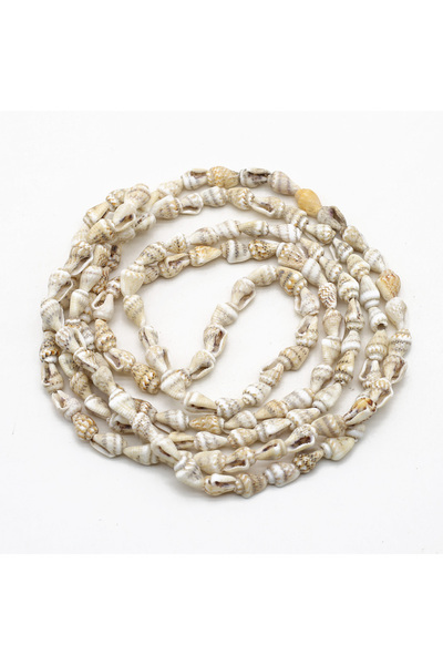 Choice 6x8mm-60cm D 6x8mm Tricolor Beaded Natural Shell Small Conch Pine Semi...