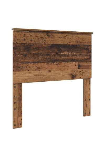 vidaxl Tăblie cap cu headboard Lemn Vechi 100 cm Lemn compozit