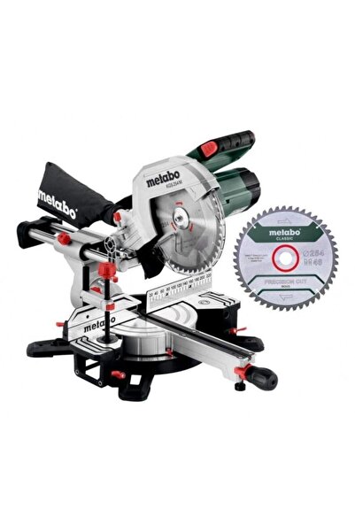 Metabo KGS 254 M Комплект плъзгащ се комбиниран циркуляр за рязане под ъгъл, ...