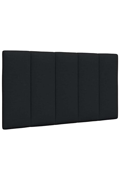 vidaxl Headboard Pillow , Hanko, black, 90 cm, textile