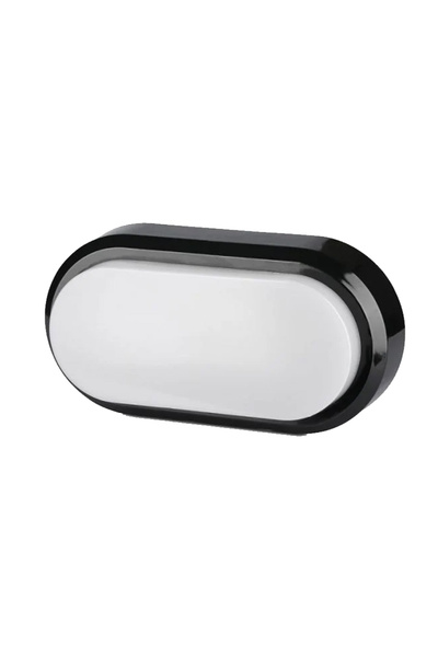 GENERAL Aplica LED, 8 W, 560 Im, 6400 K, lumina alb rece, Negru
