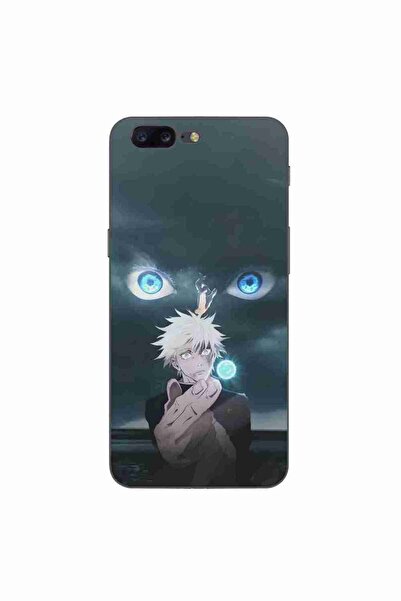 OEM Husa compatibila cu OnePlus 5 Silicon Gel Tpu Model Jujutsu Kaisen Six Eyes