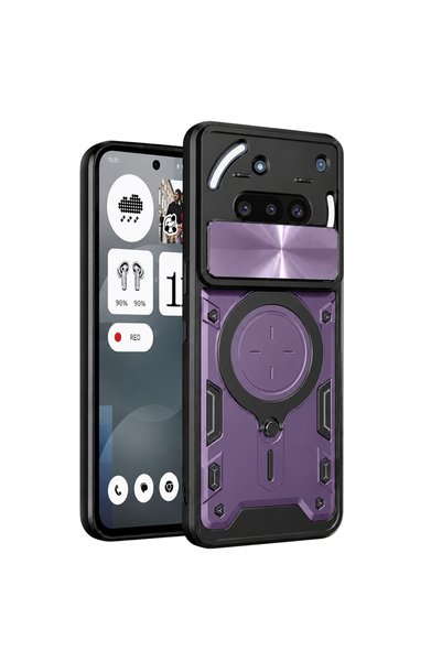 Evolium Phone Case for Nothing Phone (3a), Camera Protection, with Stand, TPU...