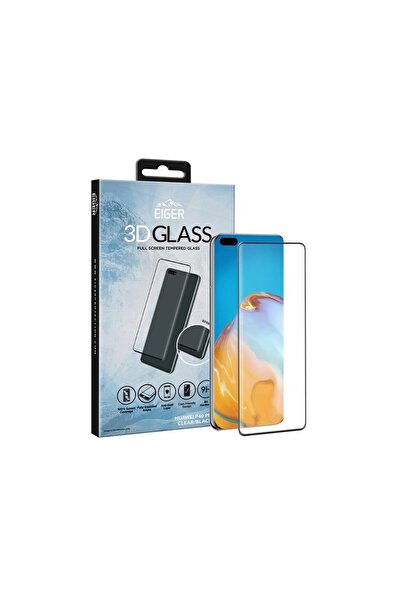 EIGER Folie Huawei P40 Pro / P40 Pro Plus Sticla 3D Edge to Edge Clear Black