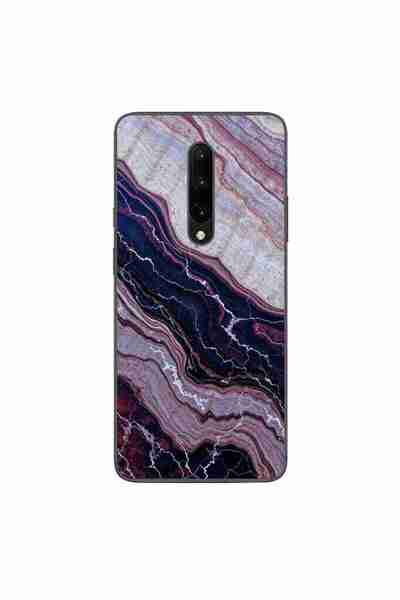 OEM Husa compatibila cu OnePlus 7 Pro Silicon Gel Tpu Model Amethyst Sand Marble