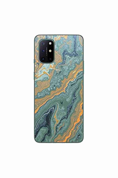 OEM Husa compatibila cu OnePlus 8T Silicon Gel Tpu Model Forest Flame Marble
