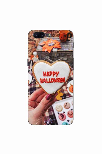 OEM Husa compatibila cu OnePlus 5 Silicon Gel Tpu Model Happy Halloween Cookies