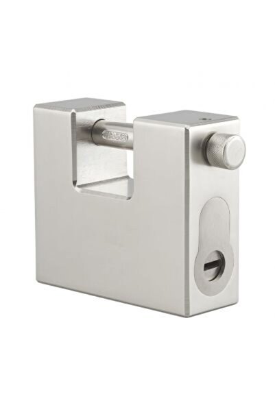 THIRARD Construction padlock, THOR, 95 mm, semi-cylinder preparation 30 x 10 mm
