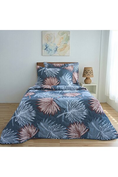 Arma Concept Single Floral Patterned Multi-Purpose Bedspread 160*220 & +1 Pil...