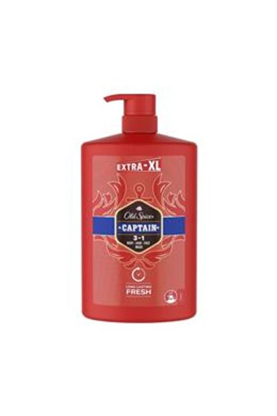 Old Spice Gel de Dus pentru Barbati - Captain Body - Hair - Face Wash 3in1, 1...
