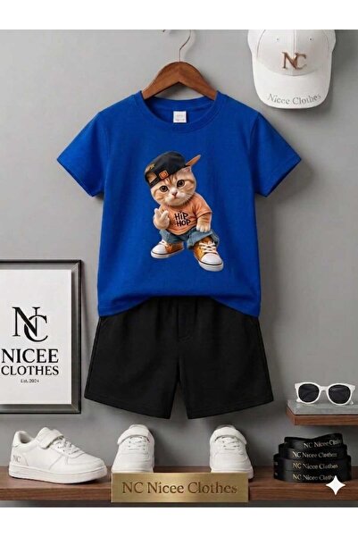 NC Nicee Clothes ΚΑΛΟΚΑΙΡΙΝΟ ΠΑΙΔΙΚΟ ΜΠΛΟΥΖΑΚΙ ΣΟΡΤΣ UNISEX (ΓΑΤΑ ΧΙΠ ΧΟΠ ΜΕ ...