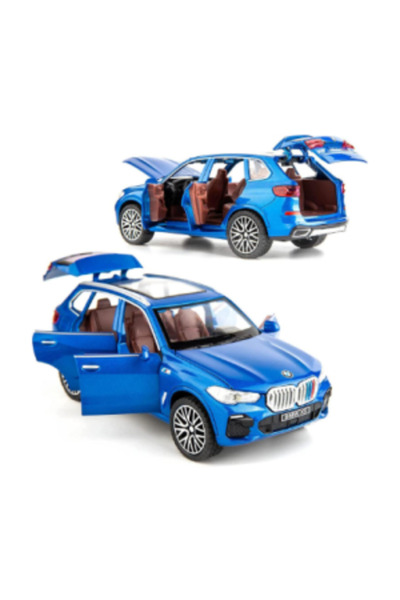 PlayFun Masinuta metalica mecanica1:32, tip X5 M, lumini si sunete, usi mobil...