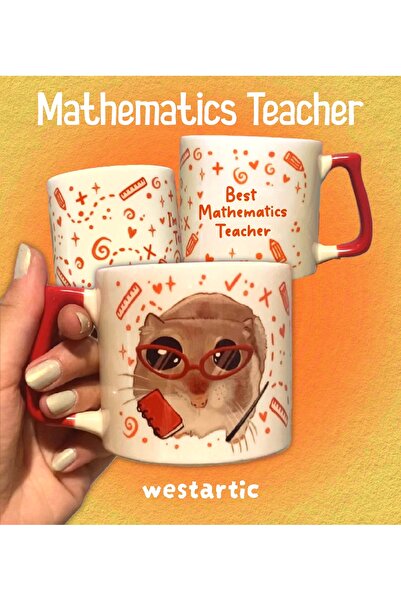 westartic Sad Üzgün Hamster - Meslek: Matematik Öğretmeni Mathematics Teacher...