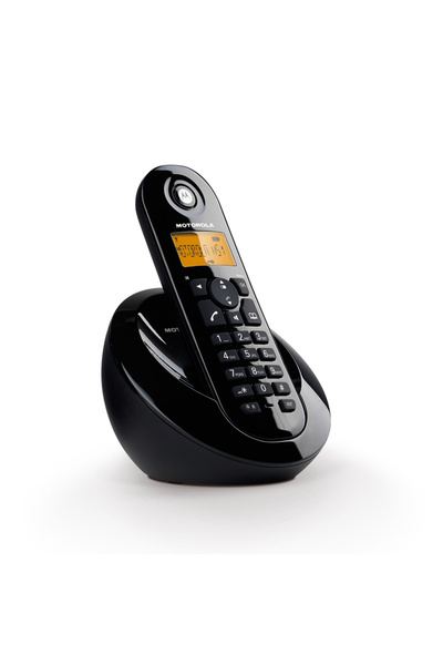 Motorola C601 Μαύρο (Ελληνικό Μενού) Ασύρματο τηλέφωνο με ανοιχτή ακρόαση