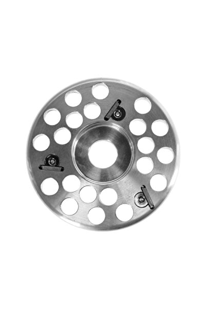 KERBL ALUMINUM HOOF ABRASIVE DISC 120MM (WITH 3 KNIVES)