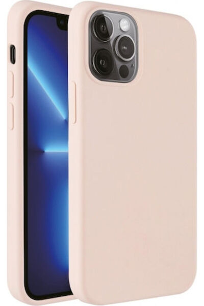 Vivanco Mag Hype Πίσω Κάλυμμα Σιλικόνης Ροζ Άμμου (iPhone 13 Pro) Κωδικός: 62948