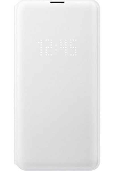Samsung Θήκη-βιβλίο Led View Πλαστική Λευκή (Galaxy S10e) Κωδικός: EF-NG970PW...