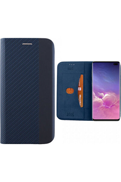 Other Idol 1991 Elite Anti-RFID Book Synthetic Leather Blue (Galaxy S10+) Cod...