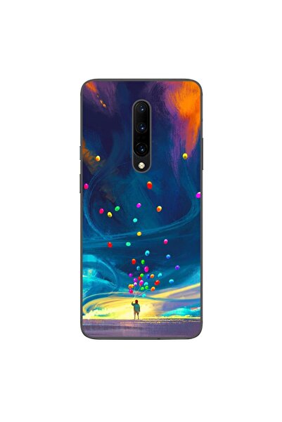 OEM Husa compatibila cu OnePlus 7 Pro Silicon Gel Tpu Model Baloane Univers