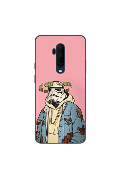 OEM Θήκη συμβατή με OnePlus 7T Pro Σιλικόνης Gel TPU Μοντέλο Trooper Money