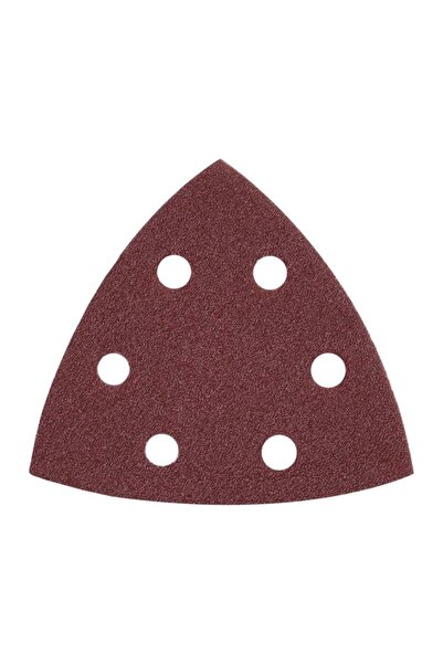 HARDEN Set de 10 Triunghiuri Abrazive Velcro 6 Orificii 93X93X93 mm, Granulat...