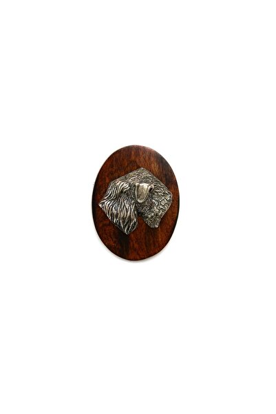Art - Dog Irish Soft Coated Wheaten Terrier - Broșă pentru concurs canin, agr...