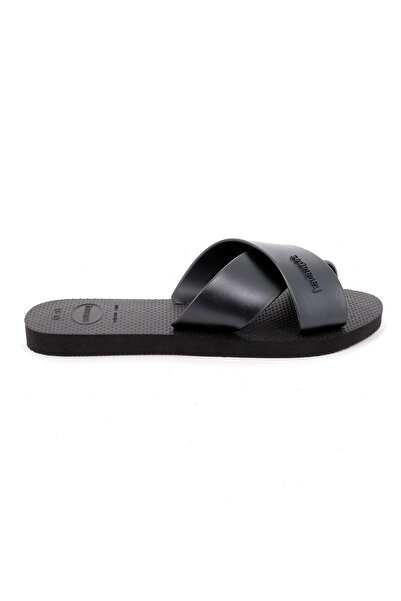 Havaianas Γυναικεία Σαγιονάρα Aqua Χρώματος Μαύρο 4148866-0090