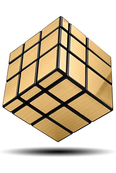 Arabest 3x3 Mirror Cube,Speed Cube Puzzle Toy,Gold Mirror Blocks,Shape Mod,Ch...